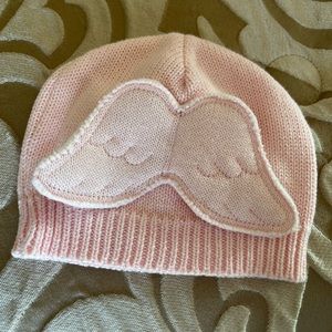 Mud Pie Angels hat-Pale Pink-New -no tag